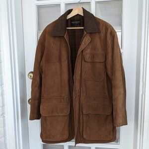 Mens suede Golden Bear jacket,  M